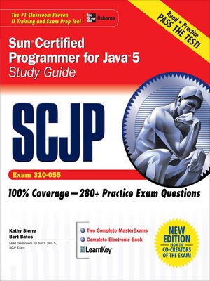 cover image of SCJP Sun Certified Programmer for Java 5 Study Guide (Exam 310-055)